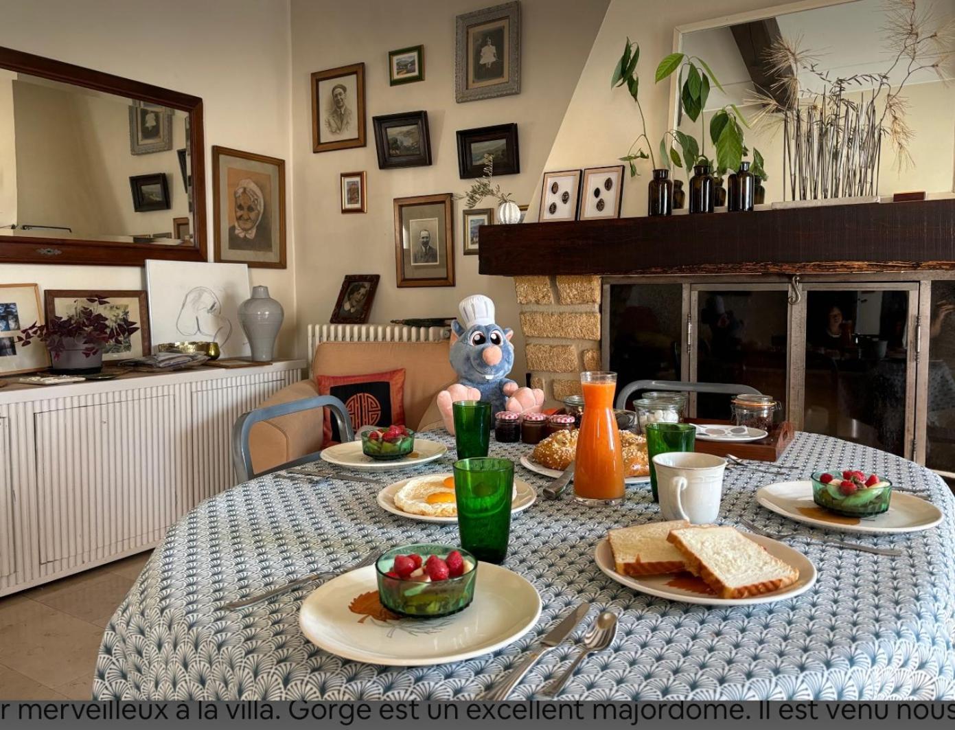 La Villa Plaisance - Maison Et Chambres D Hotes A Proximite De Chateaneuf-Du-Pape Bédarrides المظهر الخارجي الصورة